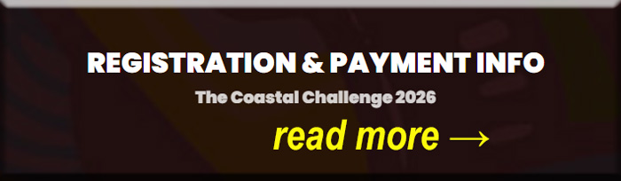 Registration & Payment Info : The Coastal Challenge 2025